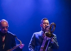 3S1A7363  T.Bo and The B.Boppers : T.Bo Ripault (chant, guitare), Abdell B.Bop (contrebasse), Red Benoît Ribière (piano), Francis Speed Gonzalez (batterie), Sylvain Téjérizo  (sax)