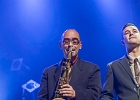 3S1A7378  T.Bo and The B.Boppers : T.Bo Ripault (chant, guitare), Abdell B.Bop (contrebasse), Red Benoît Ribière (piano), Francis Speed Gonzalez (batterie), Sylvain Téjérizo  (sax)