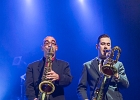 3S1A7379  T.Bo and The B.Boppers : T.Bo Ripault (chant, guitare), Abdell B.Bop (contrebasse), Red Benoît Ribière (piano), Francis Speed Gonzalez (batterie), Sylvain Téjérizo  (sax)
