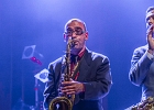 3S1A7391  T.Bo and The B.Boppers : T.Bo Ripault (chant, guitare), Abdell B.Bop (contrebasse), Red Benoît Ribière (piano), Francis Speed Gonzalez (batterie), Sylvain Téjérizo  (sax)