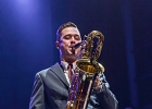 3S1A7402  T.Bo and The B.Boppers : T.Bo Ripault (chant, guitare), Abdell B.Bop (contrebasse), Red Benoît Ribière (piano), Francis Speed Gonzalez (batterie), Sylvain Téjérizo  (sax)