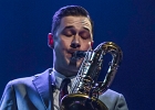 IMG 4362  T.Bo and The B.Boppers : T.Bo Ripault (chant, guitare), Abdell B.Bop (contrebasse), Red Benoît Ribière (piano), Francis Speed Gonzalez (batterie), Sylvain Téjérizo  (sax)