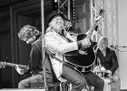 Elliott Murphy accompagné d&#39;Olivier Durand (guitare) de Laurent Pardo (basse) et de Alan Fatras (percussion)