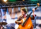 Manu Lanvin (chant, guitare), Gabriel Barry (contrebasse), Jimmy Montout (batterie)