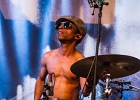 Manu Lanvin (chant, guitare), Gabriel Barry (contrebasse), Jimmy Montout (batterie)