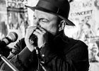 Matthew Skoller (chant, harmonica), Jérémie Tepper (guitare), Christophe Garreau (basse), Marty Vickers (batterie) : 2015, BLUES, CHAMPIGNY SUR MARNE, CONCERT, LE BELVEDERE, MATTHEW SKOLLER