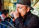 Matthew Skoller (chant, harmonica), Jérémie Tepper (guitare), Christophe Garreau (basse), Marty Vickers (batterie) : 2015, BLUES, CHAMPIGNY SUR MARNE, CONCERT, LE BELVEDERE, MATTHEW SKOLLER