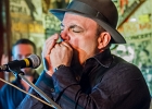 Matthew Skoller (chant, harmonica), Jérémie Tepper (guitare), Christophe Garreau (basse), Marty Vickers (batterie) : 2015, BLUES, CHAMPIGNY SUR MARNE, CONCERT, LE BELVEDERE, MATTHEW SKOLLER