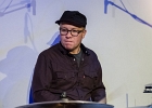 The Hub   : Hubert ZeroSix (guitare, chant), Betty Rojas (percussions, choeur) et  Sylvain (batterie) : 2015, CONCERT, ENTREPONT, ISSY LES MOULINEAUX, THE HUB