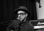 The Hub   : Hubert ZeroSix (guitare, chant), Betty Rojas (percussions, choeur) et  Sylvain (batterie) : 2015, CONCERT, ENTREPONT, ISSY LES MOULINEAUX, THE HUB