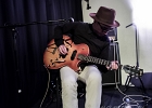 The Hub   : Hubert ZeroSix (guitare, chant), Betty Rojas (percussions, choeur) et  Sylvain (batterie) : 2015, CONCERT, ENTREPONT, ISSY LES MOULINEAUX, THE HUB