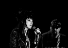 Candye Kane (chant), Laura Chavez (guitare),  Bobby Abarca (basse) et Kurt Kalker (batterie) : 2015, BLUES, CANDYE KANE, CONCERT, PETIT JOURNAL MONTPARNASSE