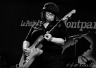 Candye Kane (chant), Laura Chavez (guitare),  Bobby Abarca (basse) et Kurt Kalker (batterie) : 2015, BLUES, CANDYE KANE, CONCERT, PETIT JOURNAL MONTPARNASSE