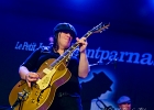 Candye Kane (chant), Laura Chavez (guitare),  Bobby Abarca (basse) et Kurt Kalker (batterie) : 2015, BLUES, CANDYE KANE, CONCERT, PETIT JOURNAL MONTPARNASSE