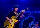 Candye Kane (chant), Laura Chavez (guitare),  Bobby Abarca (basse) et Kurt Kalker (batterie) : 2015, BLUES, CANDYE KANE, CONCERT, PETIT JOURNAL MONTPARNASSE