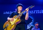 Candye Kane (chant), Laura Chavez (guitare),  Bobby Abarca (basse) et Kurt Kalker (batterie) : 2015, BLUES, CANDYE KANE, CONCERT, PETIT JOURNAL MONTPARNASSE