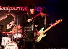 Candye Kane (chant), Laura Chavez (guitare),  Bobby Abarca (basse) et Kurt Kalker (batterie) : 2015, BLUES, CANDYE KANE, CONCERT, PETIT JOURNAL MONTPARNASSE