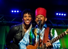 Lil&#39; Ed Williams (chant, guitare), Michael Garrett (guitare), Michael Scharff (basse),  Kelly Littleton (batterie)  et Shakura S&#39;Aida en invitée : 2015, BLUES, CONCERT, LIL ED AND THE BLUES IMPERIALS, NEW MORNING