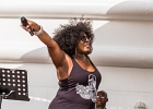 IMG 4564  Lady A (chant), Toronzo Cannon  (guitare), David Forte (basse), Christopher Alexander (batteur), Ronnie Hicks (claviers) : 2015, BARCELONE, CROISIERE BLUES, EIROPEAN BLUES CRUISE, MARSEILLE, MINORQUE