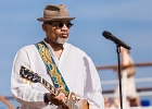 IMG 4571  Lady A (chant), Toronzo Cannon  (guitare), David Forte (basse), Christopher Alexander (batteur), Ronnie Hicks (claviers) : 2015, BARCELONE, CROISIERE BLUES, EIROPEAN BLUES CRUISE, MARSEILLE, MINORQUE