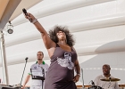IMG 4598  Lady A (chant), Toronzo Cannon  (guitare), David Forte (basse), Christopher Alexander (batteur), Ronnie Hicks (claviers) : 2015, BARCELONE, CROISIERE BLUES, EIROPEAN BLUES CRUISE, MARSEILLE, MINORQUE