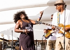 IMG 4603  Lady A (chant), Toronzo Cannon  (guitare), David Forte (basse), Christopher Alexander (batteur), Ronnie Hicks (claviers) : 2015, BARCELONE, CROISIERE BLUES, EIROPEAN BLUES CRUISE, MARSEILLE, MINORQUE