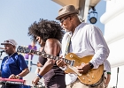 IMG 4607  Lady A (chant), Toronzo Cannon  (guitare), David Forte (basse), Christopher Alexander (batteur), Ronnie Hicks (claviers) : 2015, BARCELONE, CROISIERE BLUES, EIROPEAN BLUES CRUISE, MARSEILLE, MINORQUE