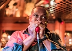 IMG 4625  Russ Green (harmonica, chant),  Toronzo Cannon  (guitare), David Forte (basse), Christopher Alexander (batteur), Ronnie Hicks (claviers) : 2015, BARCELONE, CROISIERE BLUES, EIROPEAN BLUES CRUISE, MARSEILLE, MINORQUE