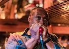 IMG 4626  Russ Green (harmonica, chant),  Toronzo Cannon  (guitare), David Forte (basse), Christopher Alexander (batteur), Ronnie Hicks (claviers) : 2015, BARCELONE, CROISIERE BLUES, EIROPEAN BLUES CRUISE, MARSEILLE, MINORQUE