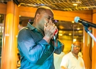 IMG 4656  Russ Green (harmonica, chant),  Toronzo Cannon  (guitare), David Forte (basse), Christopher Alexander (batteur), Ronnie Hicks (claviers) : 2015, BARCELONE, CROISIERE BLUES, EIROPEAN BLUES CRUISE, MARSEILLE, MINORQUE