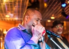 IMG 4678  Russ Green (harmonica, chant),  Toronzo Cannon  (guitare), David Forte (basse), Christopher Alexander (batteur), Ronnie Hicks (claviers) : 2015, BARCELONE, CROISIERE BLUES, EIROPEAN BLUES CRUISE, MARSEILLE, MINORQUE