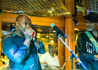 IMG 4713  Russ Green (harmonica, chant),  Toronzo Cannon  (guitare), David Forte (basse), Christopher Alexander (batteur), Ronnie Hicks (claviers) : 2015, BARCELONE, CROISIERE BLUES, EIROPEAN BLUES CRUISE, MARSEILLE, MINORQUE