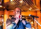 IMG 4719  Russ Green (harmonica, chant),  Toronzo Cannon  (guitare), David Forte (basse), Christopher Alexander (batteur), Ronnie Hicks (claviers) : 2015, BARCELONE, CROISIERE BLUES, EIROPEAN BLUES CRUISE, MARSEILLE, MINORQUE