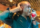 IMG 4736  Russ Green (harmonica, chant),  Toronzo Cannon  (guitare), David Forte (basse), Christopher Alexander (batteur), Ronnie Hicks (claviers) : 2015, BARCELONE, CROISIERE BLUES, EIROPEAN BLUES CRUISE, MARSEILLE, MINORQUE