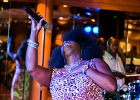 IMG 4965  Lady A (chant),  Toronzo Cannon  (guitare), David Forte (basse), Christopher Alexander (batteur), Ronnie Hicks (claviers) : 2015, BARCELONE, CROISIERE BLUES, EIROPEAN BLUES CRUISE, MARSEILLE, MINORQUE