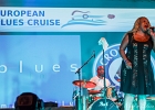 IMG 5154  Nelly &#34;Tiger&#39; Travis (chant), Toronzo Cannon (guitare), David Forte (basse), Christopher Alexander (batteur), Ronnie Hicks (claviers) : 2015, BARCELONE, CROISIERE BLUES, EIROPEAN BLUES CRUISE, MARSEILLE, MINORQUE