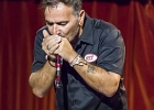IMG 5181  Hat man Session :  Nasser Ben Dadoo (guitare, chant), Marko Balland (harmonica), Tomi Matthieu  (contrebasse), Alexis Voisin (batterie) : 2015, BLUES, CONCERT, L'ENTREPOT, NASSER BEN DADDO