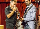 IMG 5192  Hat man Session :  Nasser Ben Dadoo (guitare, chant), Marko Balland (harmonica), Tomi Matthieu  (contrebasse), Alexis Voisin (batterie) : 2015, BLUES, CONCERT, L'ENTREPOT, NASSER BEN DADDO