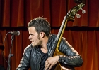 IMG 5194  Hat man Session :  Nasser Ben Dadoo (guitare, chant), Marko Balland (harmonica), Tomi Matthieu  (contrebasse), Alexis Voisin (batterie) : 2015, BLUES, CONCERT, L'ENTREPOT, NASSER BEN DADDO