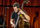 IMG 5197  Hat man Session :  Nasser Ben Dadoo (guitare, chant), Marko Balland (harmonica), Tomi Matthieu  (contrebasse), Alexis Voisin (batterie) : 2015, BLUES, CONCERT, L'ENTREPOT, NASSER BEN DADDO