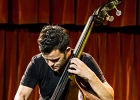 IMG 5202  Hat man Session :  Nasser Ben Dadoo (guitare, chant), Marko Balland (harmonica), Tomi Matthieu  (contrebasse), Alexis Voisin (batterie) : 2015, BLUES, CONCERT, L'ENTREPOT, NASSER BEN DADDO