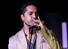 IMG 6721  Chris James (guitare,chant),  Patrick Rynn (basse) , Aki Kumar (harmonica, chant), , Ken Saydak  (claviers, chant),  Melvia &#34;chick&#34; Rogers (chant),   Willie Hayes (batterie) : 2015, BLUES, CHICAGO BLUES FESTIVAL, CONCERT, JAZZ CLUB LIONEL HAMPTON