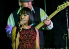 IMG 6754  Chris James (guitare,chant),  Patrick Rynn (basse) , Aki Kumar (harmonica, chant), , Ken Saydak  (claviers, chant),  Melvia &#34;chick&#34; Rogers (chant),   Willie Hayes (batterie) : 2015, BLUES, CHICAGO BLUES FESTIVAL, CONCERT, JAZZ CLUB LIONEL HAMPTON