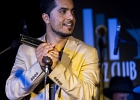 IMG 6772  Chris James (guitare,chant),  Patrick Rynn (basse) , Aki Kumar (harmonica, chant), , Ken Saydak  (claviers, chant),  Melvia &#34;chick&#34; Rogers (chant),   Willie Hayes (batterie) : 2015, BLUES, CHICAGO BLUES FESTIVAL, CONCERT, JAZZ CLUB LIONEL HAMPTON