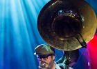 IMG 7318  Marco Marchi (guitare, chant), Claudio Egli (harmonica), Roby Panzeri (batterie, washboard), Fabio Bianchi (tuba, basse) : 2016, BLUES, CONCERT, TREMBLAY EN FRANCE