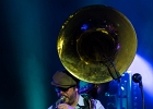 IMG 7325  Marco Marchi (guitare, chant), Claudio Egli (harmonica), Roby Panzeri (batterie, washboard), Fabio Bianchi (tuba, basse) : 2016, BLUES, CONCERT, TREMBLAY EN FRANCE