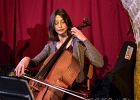 IMG 7475  Terry Brisack (guitare, chant), Raphaëlle Murer (violoncelle), Pascal Favriou (claviers)