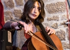 IMG 7487  Terry Brisack (guitare, chant), Raphaëlle Murer (violoncelle), Pascal Favriou (claviers)