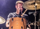 IMG 7614  Little Bob (chant),  Gilles Mallet (guitare), Mickey Blow (harmonica), Bertrand Couloume (contrebasse), Jérémie Piazza (batterie) : 2015, BLUES, BLUES ROCK, CONCERT, ORSAY, ROCK