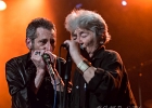 IMG 7626  Little Bob (chant),  Gilles Mallet (guitare), Mickey Blow (harmonica), Bertrand Couloume (contrebasse), Jérémie Piazza (batterie) : 2015, BLUES, BLUES ROCK, CONCERT, ORSAY, ROCK